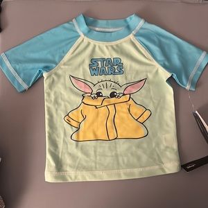 Baby YODA rash guard